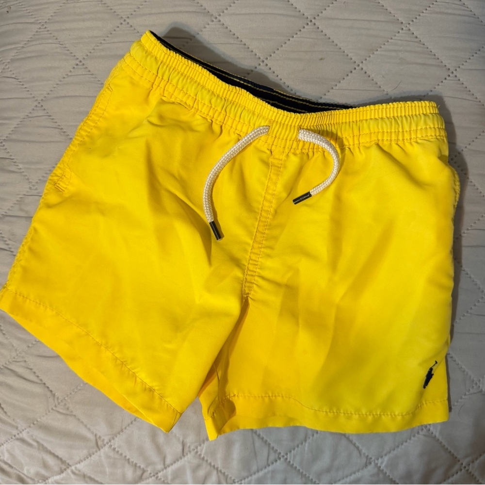 Polo by Ralph Lauren Bright Yellow Swim Trunks